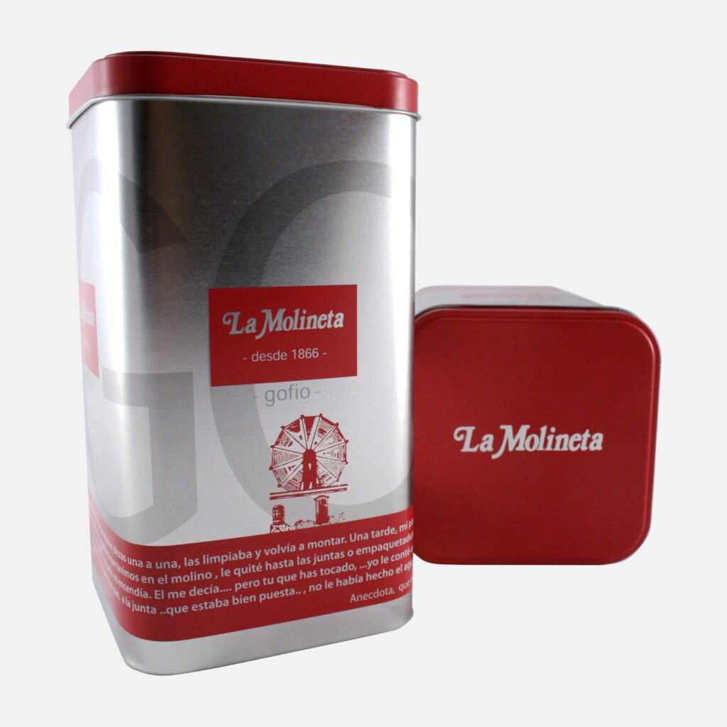 Envase metálico para gofio 1024x1024 - Envase metálico para gofio La Molineta