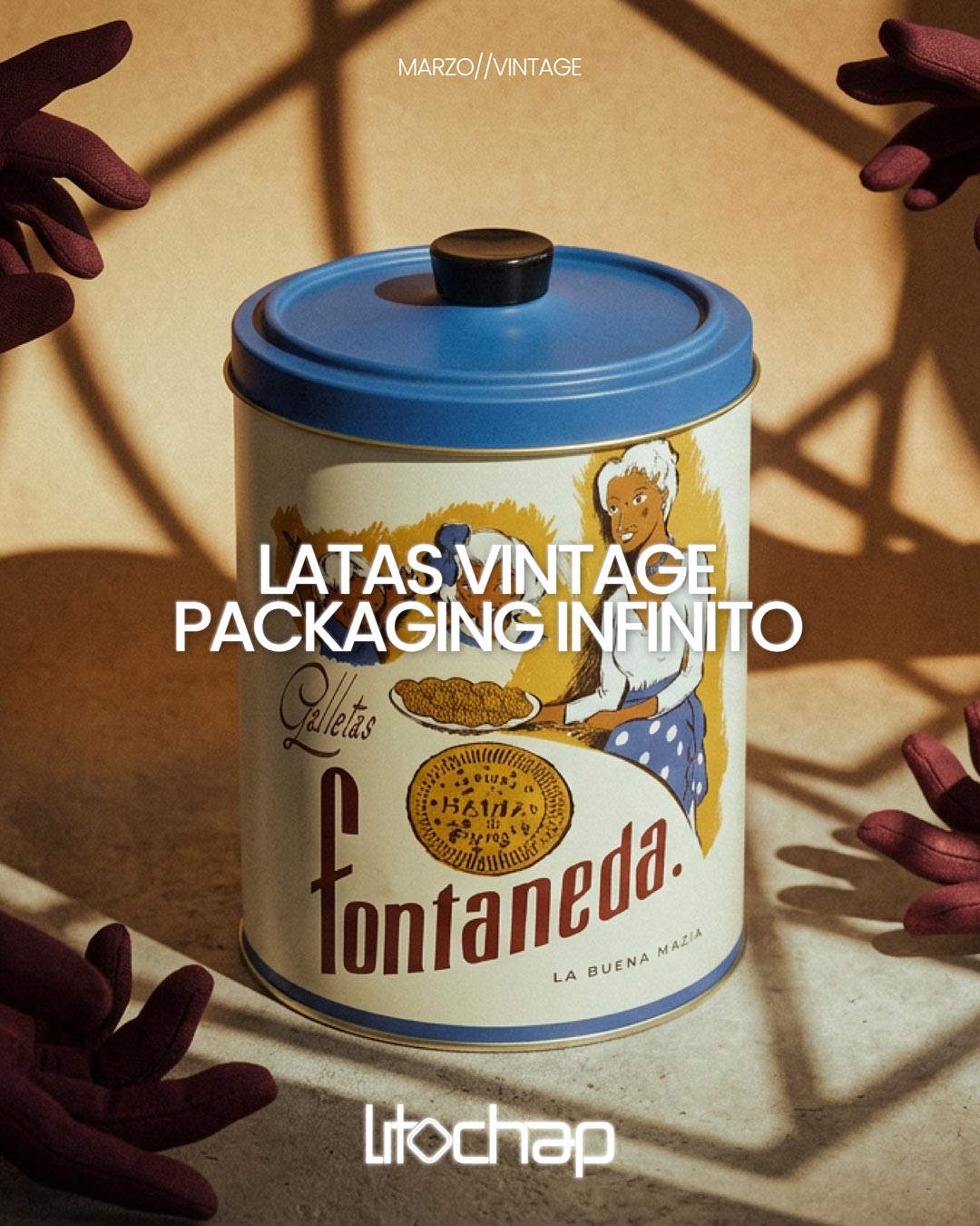 Cajas metálicas vintage: el packaging retro que se reutiliza y se recuerda Litochap Vintage Marzo 01 1 - Cajas metálicas vintage: el packaging retro que se reutiliza y se recuerda